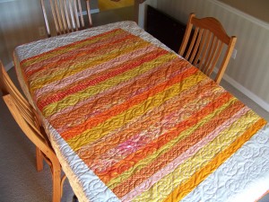 Ginger Ladder quilt