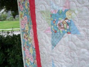 Wonky Birds quilt
